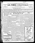 La Voce Coloniale, March 6, 1920