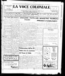 La Voce Coloniale, June 12, 1920