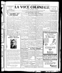 La Voce Coloniale, October 9, 1920