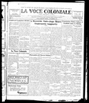 La Voce Coloniale, November 13, 1920