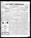 La Voce Coloniale, January 15, 1921
