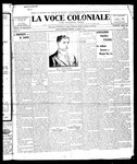 La Voce Coloniale, March 12, 1921