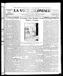 La Voce Coloniale, October 15, 1921
