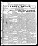 La Voce Coloniale, November 12, 1921