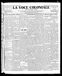 La Voce Coloniale, March 11, 1922