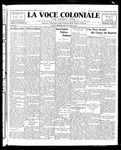 La Voce Coloniale, March 18, 1922