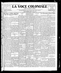 La Voce Coloniale, March 25, 1922