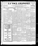 La Voce Coloniale, April 1, 1922