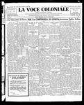 La Voce Coloniale, April 22, 1922