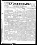 La Voce Coloniale, October 28, 1922