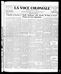 La Voce Coloniale, November 25, 1922