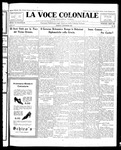 La Voce Coloniale, December 2, 1922