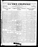 La Voce Coloniale, December 9, 1922