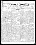 La Voce Coloniale, December 16, 1922