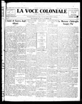 La Voce Coloniale, January 20, 1923