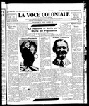 La Voce Coloniale, August 11, 1923
