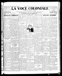 La Voce Coloniale, November 3, 1923