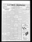 La Voce Coloniale, March 7, 1925