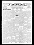 La Voce Coloniale, July 25, 1925