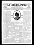 La Voce Coloniale, October 10, 1925