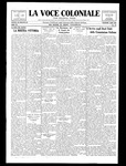 La Voce Coloniale, November 7, 1925