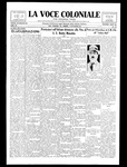 La Voce Coloniale, November 14, 1925