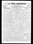 La Voce Coloniale, November 21, 1925