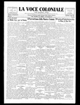 La Voce Coloniale, November 28, 1925