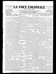 La Voce Coloniale, October 30, 1926