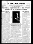 La Voce Coloniale, April 2, 1927