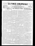 La Voce Coloniale, April 9, 1927