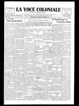 La Voce Coloniale, November 5, 1927
