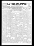 La Voce Coloniale, November 26, 1927