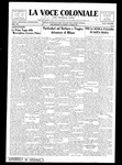 La Voce Coloniale, April 21, 1928