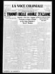 La Voce Coloniale, July 7, 1928