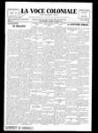 La Voce Coloniale, January 26, 1929