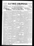 La Voce Coloniale, October 19, 1929