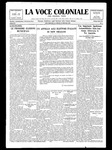 La Voce Coloniale, January 18, 1930