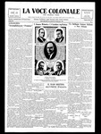 La Voce Coloniale, January 25, 1930