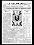 La Voce Coloniale, February 8, 1930