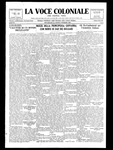 La Voce Coloniale, November 1, 1930