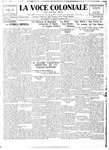 La Voce Coloniale, January 3, 1931