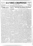 La Voce Coloniale, January 31, 1931