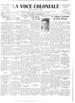 La Voce Coloniale, October 3, 1931