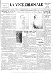 La Voce Coloniale, November 7, 1931
