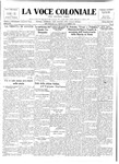 La Voce Coloniale, November 11, 1931