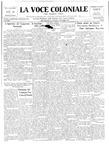 La Voce Coloniale, December 12, 1931