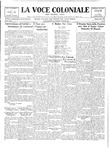 La Voce Coloniale, May 7, 1932