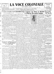La Voce Coloniale, August 20, 1932