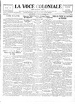 La Voce Coloniale, December 10, 1932